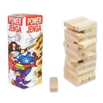 Настільна гра "Power Jenga" 30275, 48 брусків, українською мовою 30275 фото
