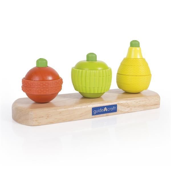 Пірамідка Guidecraft Manipulatives Фрукти (G6732) G6732 фото