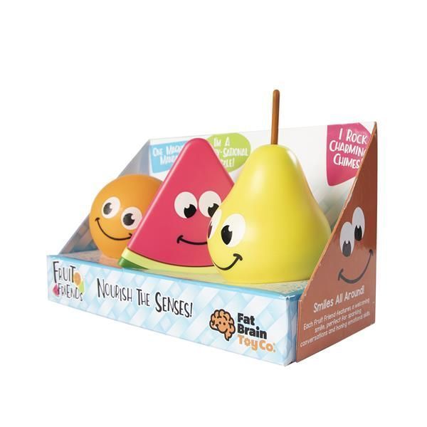 Ігровий набір Fat Brain Toys Fruit Friends Веселі фрукти (F227ML) F227ML фото