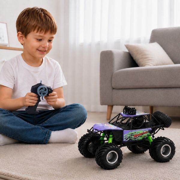 Автомобіль KS Drive на р/к - Beast Runner (2.4 GHz, акум. 7.4 V, бузковий) 10002-1102 фото