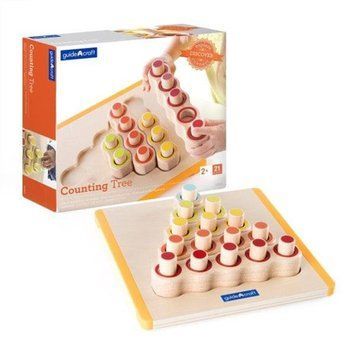 Дерев'яний сортер Guidecraft Manipulatives Рахункове дерево (G6903) G6903 фото