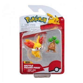 Набір ігрових фігурок Pokemon W16 - Фенекін і Бонслай PKW3012 фото