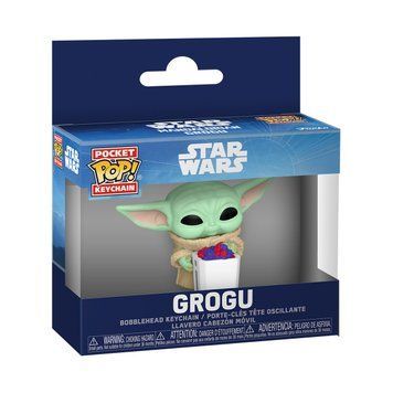 Ігрова фігурка на кліпсі Funko POP! серії Мандалорець і Ґроґу - Ґроґу з попкорном 90454 фото