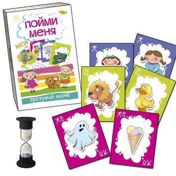 Дитяча настільна гра "Зрозумій мене" MKZ0801, від 3-х років MKZ0801 фото