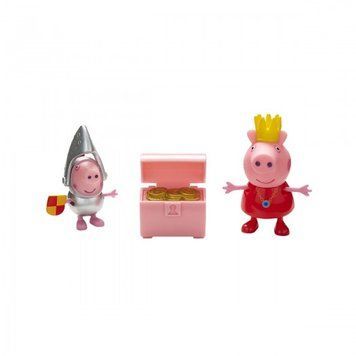 Набір Фігурок Peppa - Принцеса Пеппа І Сер Джордж Сільвер 05866-3 фото