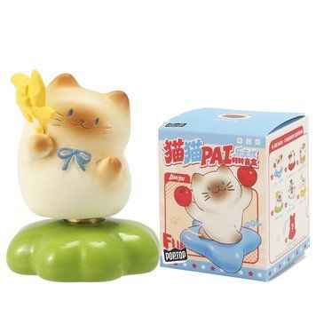 Механічна іграшка-сюрприз POP TOP серії Cat Cat PAI - Котики щастя W1244-25 фото