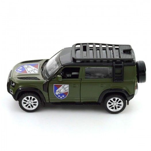 Автомодель серії Шеврони Героїв - Land Rover Defender 110 - 25 ОПДБр 250289M фото