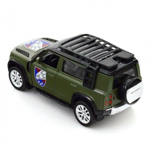 Автомодель серії Шеврони Героїв - Land Rover Defender 110 - 25 ОПДБр 250289M фото