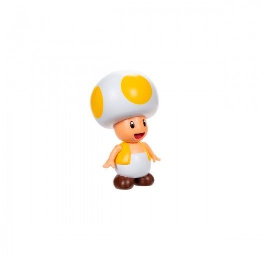 Ігрова фігурка з артикуляцією SUPER MARIO - Жовтий Тоад 6 cm 41291i-GEN фото