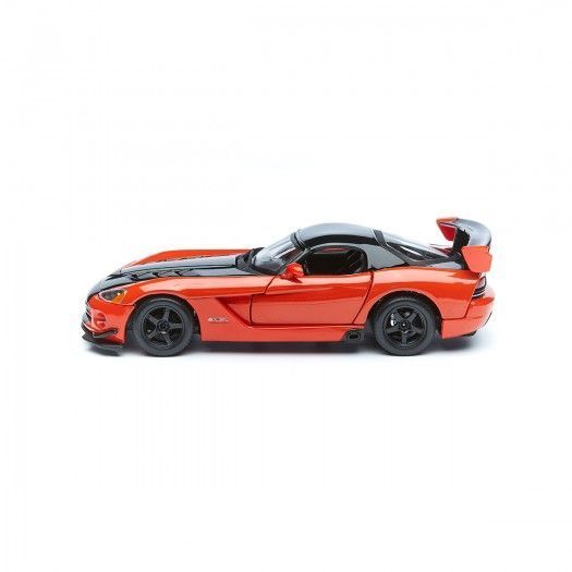 Автомодель - Dodge Viper Srt10 Acr (ассорті помаранч-чорн металік, червоно-чорн металік, 1:24) 18-22114 фото