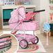 Триколісний візочок для ляльки Baby Born &ndash; Квітковий стиль Делюкс (складний) 841082 фото 5
