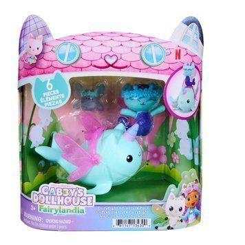 Набір Gabby's Dollhouse Казковий політ Нявки та Кото-Нарвала (SM36290/6077068) SM36290/6077068 фото