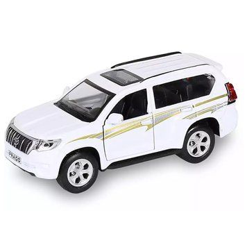 Автомодель - Toyota Prado (білий) KM250425W фото