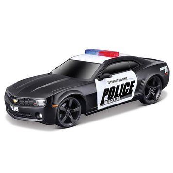 Автомодель Maisto Chevrolet Camaro SS RS Police зі світлом та звуками 1:24 (81236 black) 81236 black фото