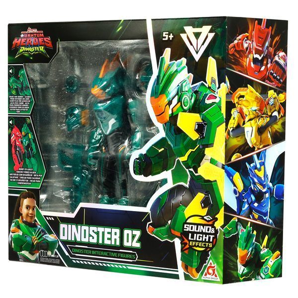 Фігурка з аксесуарами Dinoster - Оз (світло, звук) EU583833 фото