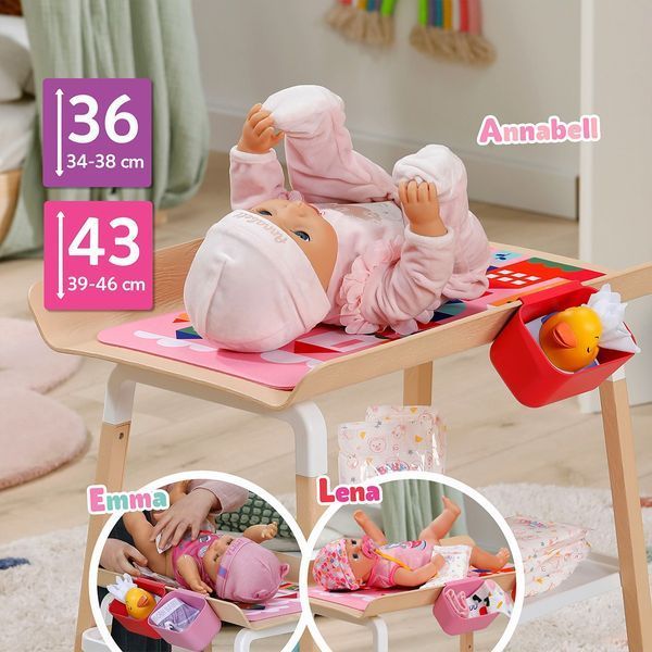 Пеленальний столик для ляльки Baby Born &ndash; Комфортний догляд 839782 фото