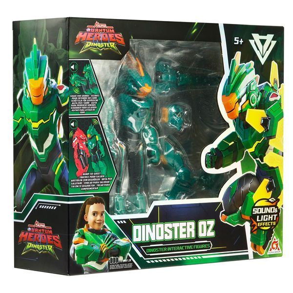 Фігурка з аксесуарами Dinoster - Оз (світло, звук) EU583833 фото