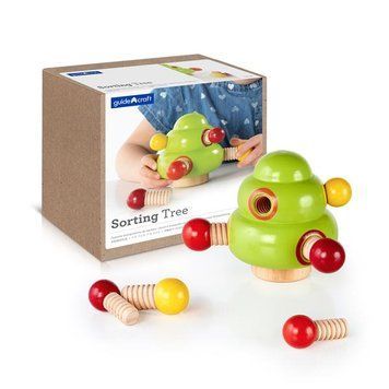 Дерев'яний сортер Guidecraft Manipulatives Деревце (G6740) G6740 фото