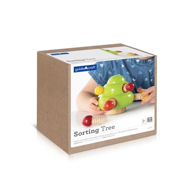 Дерев'яний сортер Guidecraft Manipulatives Деревце (G6740) G6740 фото