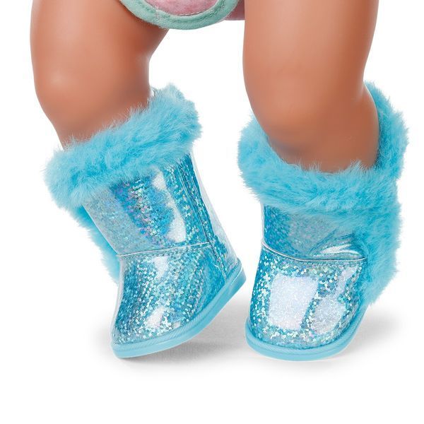 Взуття для ляльки Baby Born &ndash; Стильні чобітки (бірюзові) 839478-1 фото