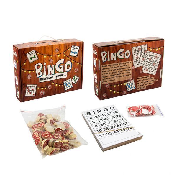 Настільна гра-лото "BinGo" 30757 30757 фото