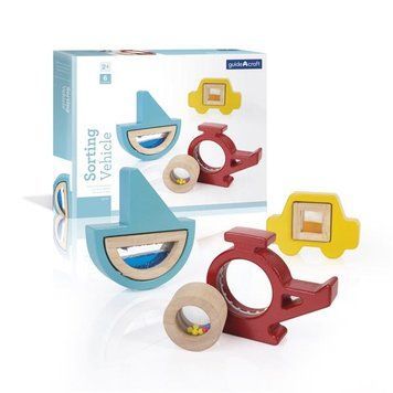 Дерев'яний сортер Guidecraft Manipulatives Транспорт (G6741) G6741 фото