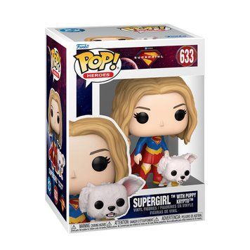 Набір ігрових фігурок Funko POP! серії Суперґьорл - Суперґьорл і Крипто Суперпес 90801 фото
