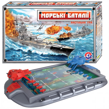 Настільна гра "Морські Баталії" 1110TXK від 5 років 1110TXK фото