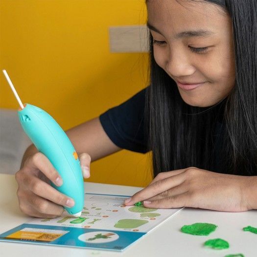 Набір стрижнів для 3D-ручки 3Doodler Start - Мікс (75 шт: помаранчевий, жовтий, зелений) 3DS-ECO-MIX2-75 фото
