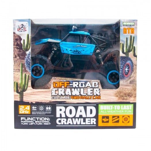 Автомобіль Off-Road Crawler З Р/К - Super Sport (Синій, 1:18) SL-001RHB фото