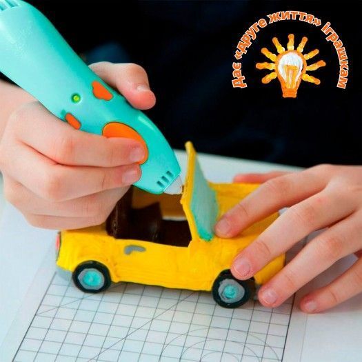 Набір стрижнів для 3D-ручки 3Doodler Start - Мікс (75 шт: помаранчевий, жовтий, зелений) 3DS-ECO-MIX2-75 фото