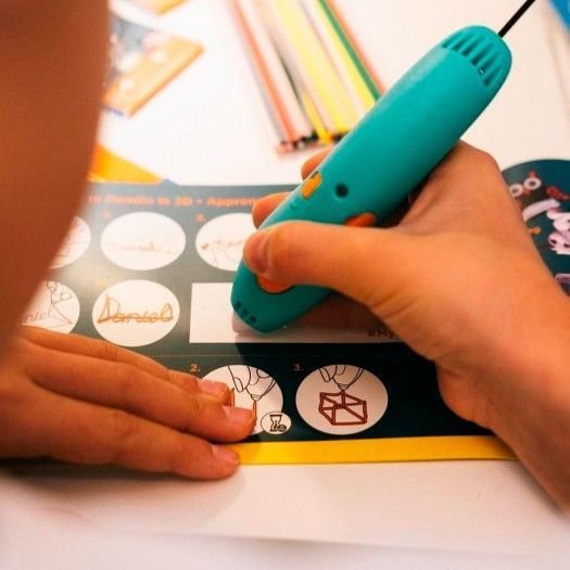 Набір стрижнів для 3D-ручки 3Doodler Start - Мікс (75 шт: помаранчевий, жовтий, зелений) 3DS-ECO-MIX2-75 фото