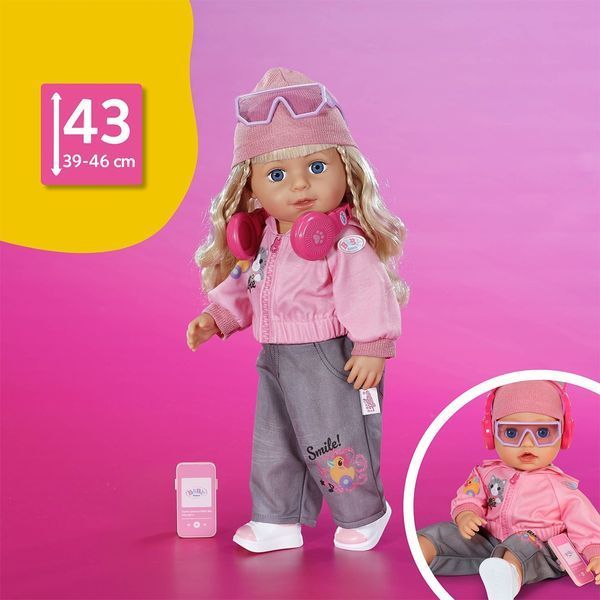 Набір одягу та аксесуарів для ляльки Baby Born &ndash; Крута дівчинка 840009 фото