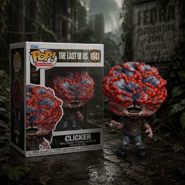 Ігрова фігурка Funko POP! серії Останні з нас - Клікер 91812 фото