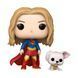 Набір ігрових фігурок Funko POP! серії Суперґьорл - Суперґьорл і Крипто Суперпес 90801 фото 2