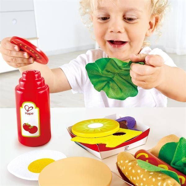 Іграшкові продукти Hape Фаст-фуд (E3160) E3160 фото