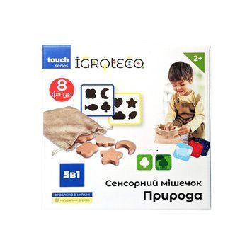 Сенсорний мішечок "Природа" Igroteco 900590 дерево 900590 фото