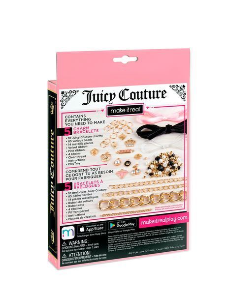 Juicy Couture: Міні-набір для створення шарм-браслетів 'Королівський шарм' MR4431 фото