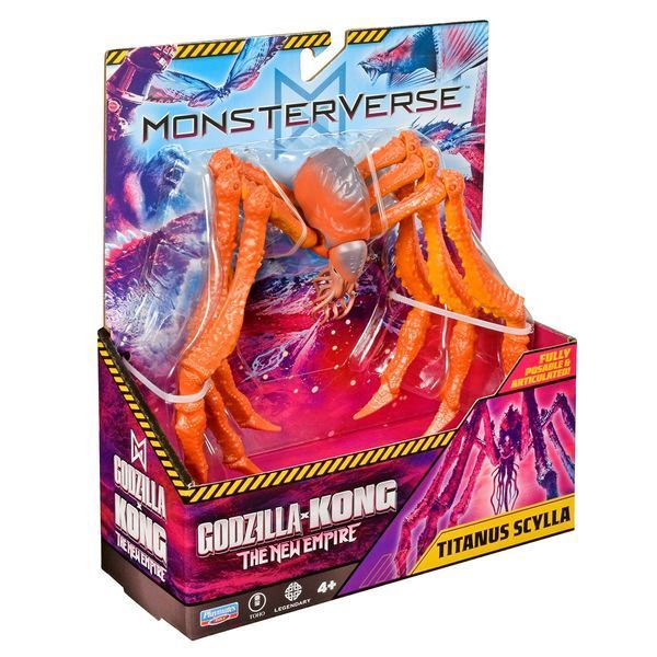 Фігурка Godzilla vs. Kong &ndash; Титан Сцилла (15 см) 35875CNE8 фото