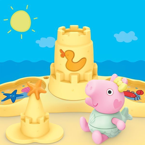 Ігровий набір Peppa Figurines &ndash; Три маленькі свинки на пляжі G2833 фото