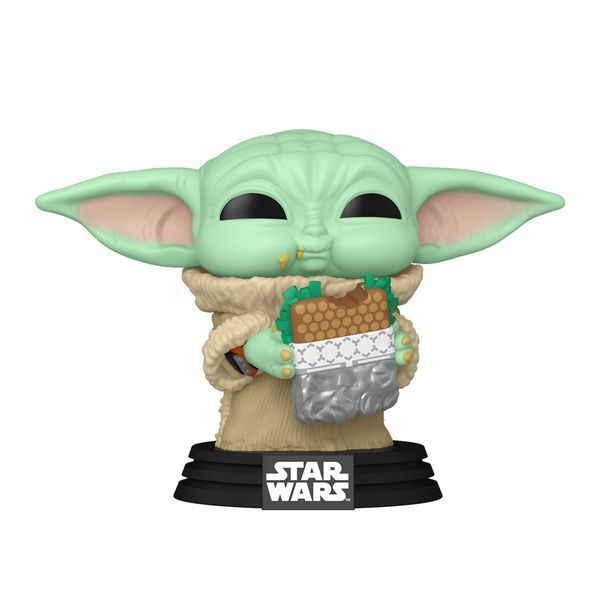 Ігрова фігурка Funko POP! серії Мандалорець і Ґроґу - Ґроґу із сендвічем 90821 фото