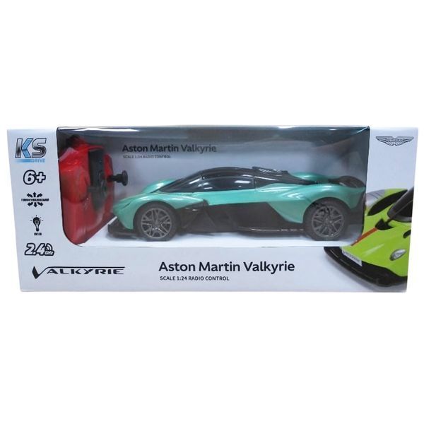 Автомобіль KS Drive на р/к - Aston Martin Valkyrie (1:24, 2.4 ГГц, шавлієвий) 250GAVGS фото
