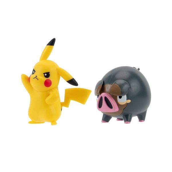Набір ігрових фігурок Pokemon W17 - Пікачу та Лечонк PKW3566 фото