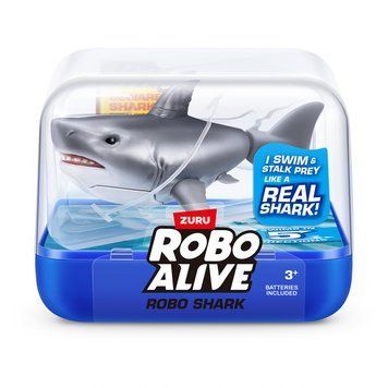 Інтерактивна іграшка Robo Alive &ndash; Робоакула (сірий) 71165-3 фото