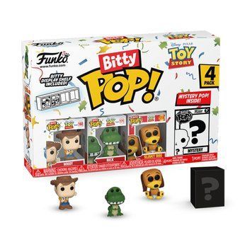 Набір ігрових фігурок Bitty POP! серії Історія іграшок - Вуді (4 фігурки в асортименті) 73042 фото