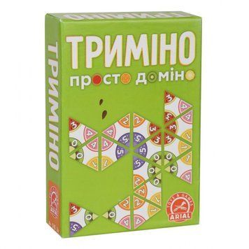 Настільна гра Триміно (Супердоміно) Arial 911081, 56 фішок 911081 фото