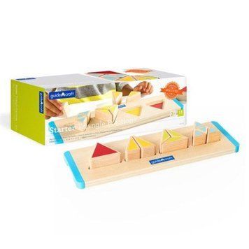 Дерев'яний пазл-сортер Guidecraft Manipulatives Частини трикутника (G6745) G6745 фото