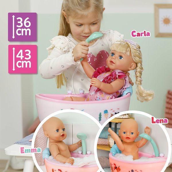 Автоматична ванночка для ляльки Baby Born &ndash; Казкове купання 837993 фото