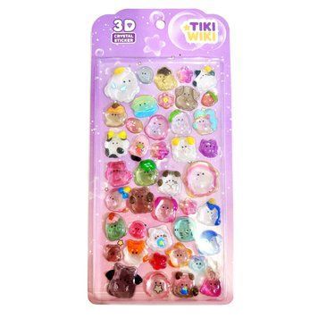 Набір 3D-наліпок Tiki Wiki серії Crystal &ndash; Тікі мрії 25ESE009-03 фото