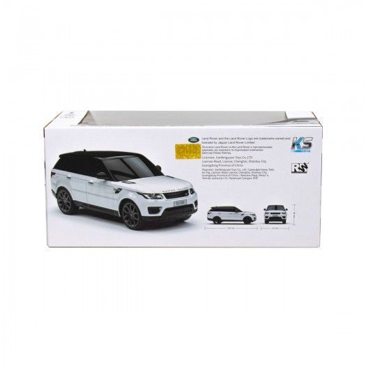 Автомобіль KS Drive на р/к - Land Rover Range Rover Sport (1:24, 2.4Ghz, білий) 124GRRW фото